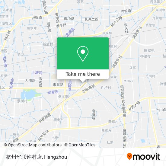 杭州华联许村店 map