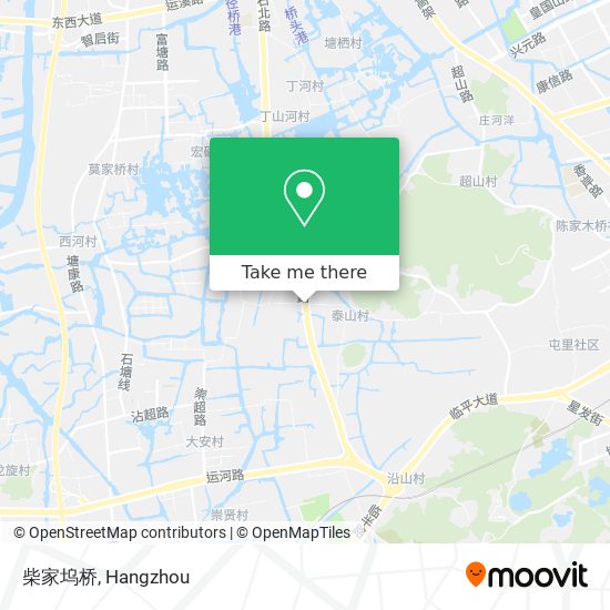 柴家坞桥 map