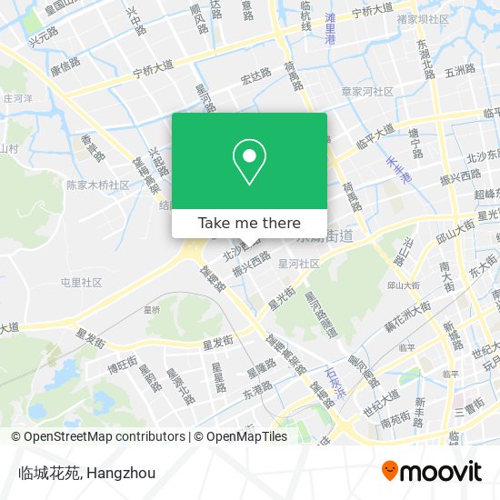 临城花苑 map