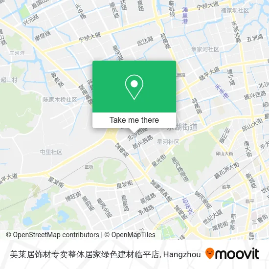 美莱居饰材专卖整体居家绿色建材临平店 map