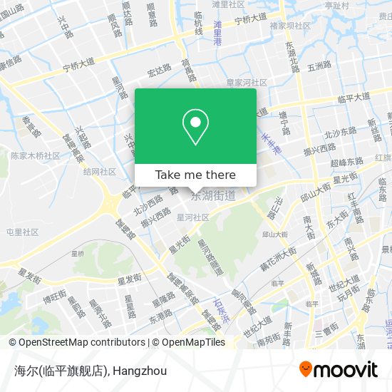 海尔(临平旗舰店) map