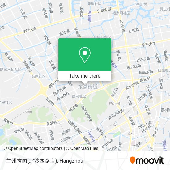 兰州拉面(北沙西路店) map