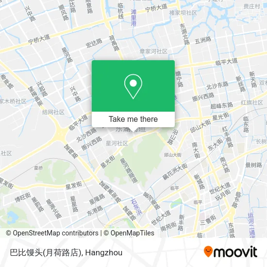 巴比馒头(月荷路店) map