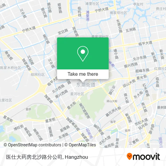 医仕大药房北沙路分公司 map