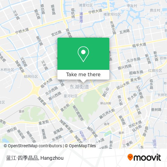 蓝江·四季晶品 map