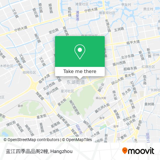 蓝江四季晶品阁2幢 map