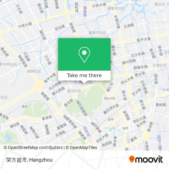 荣方超市 map