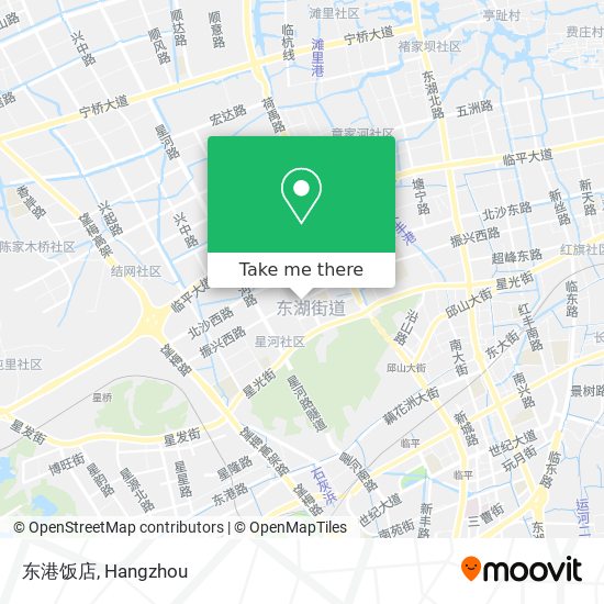 东港饭店 map