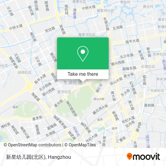 新星幼儿园(北区) map