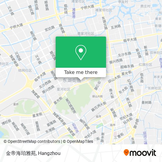 金帝海珀雅苑 map