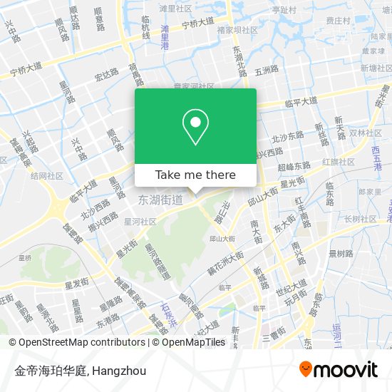 金帝海珀华庭 map