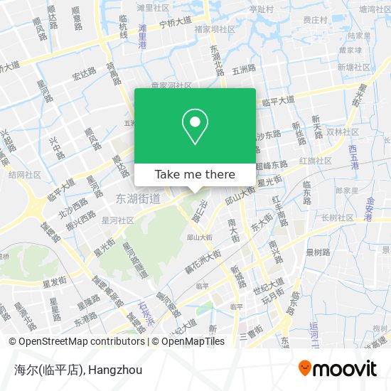 海尔(临平店) map