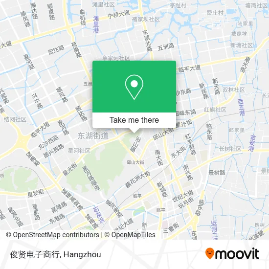 俊贤电子商行 map