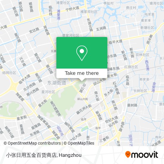 小张日用五金百货商店 map