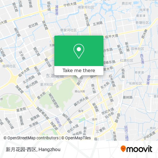 新月花园-西区 map