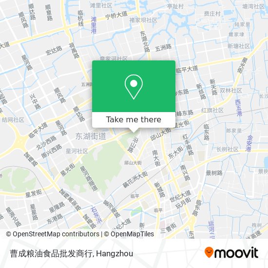 曹成粮油食品批发商行 map
