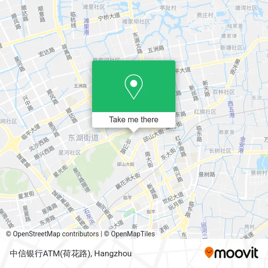 中信银行ATM(荷花路) map