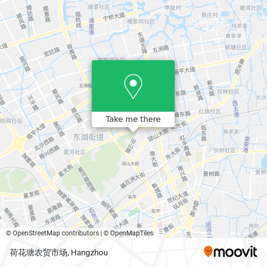 荷花塘农贸市场 map