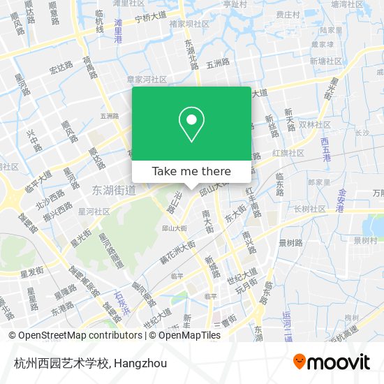 杭州西园艺术学校 map
