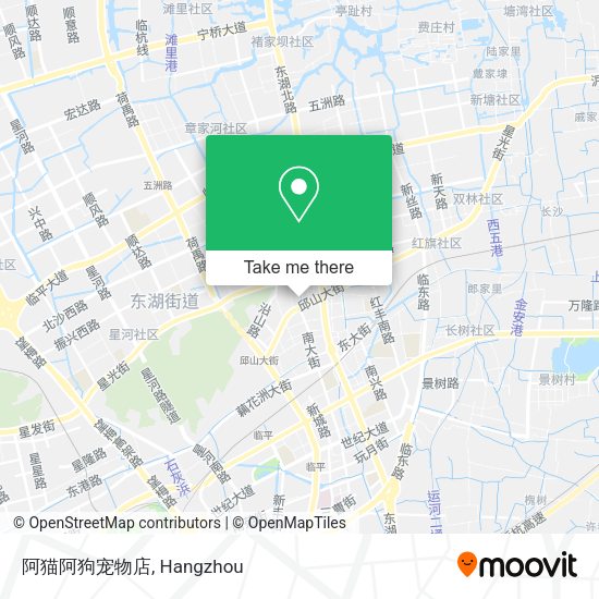 阿猫阿狗宠物店 map
