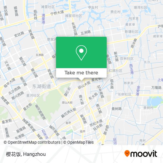 樱花饭 map