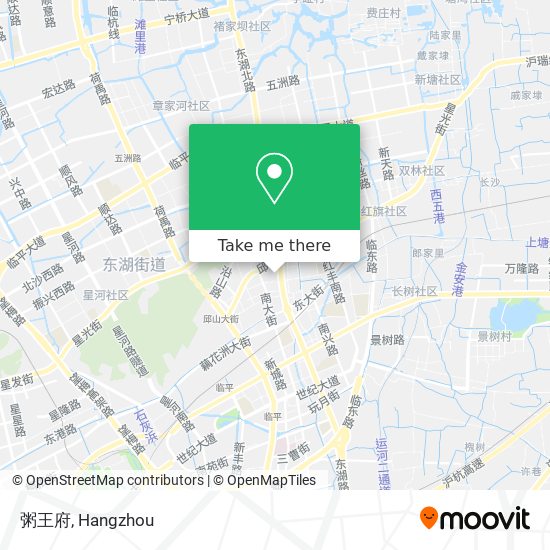 粥王府 map