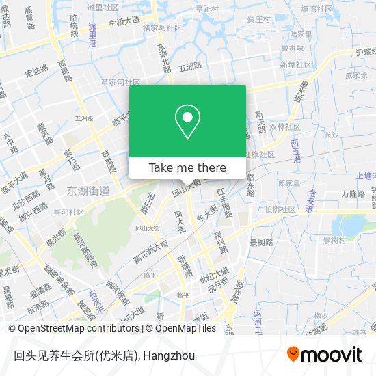 回头见养生会所(优米店) map