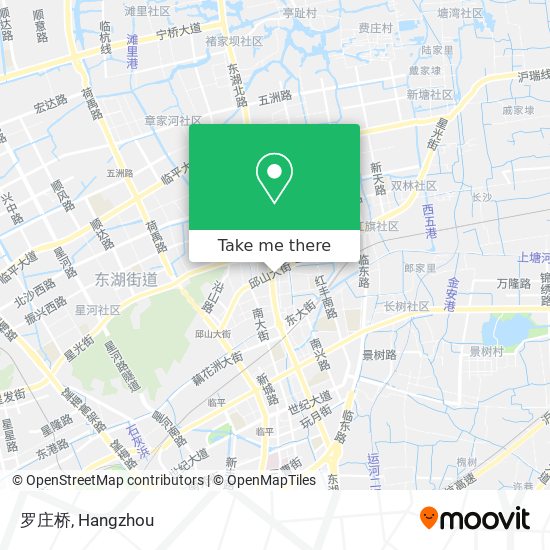 罗庄桥 map