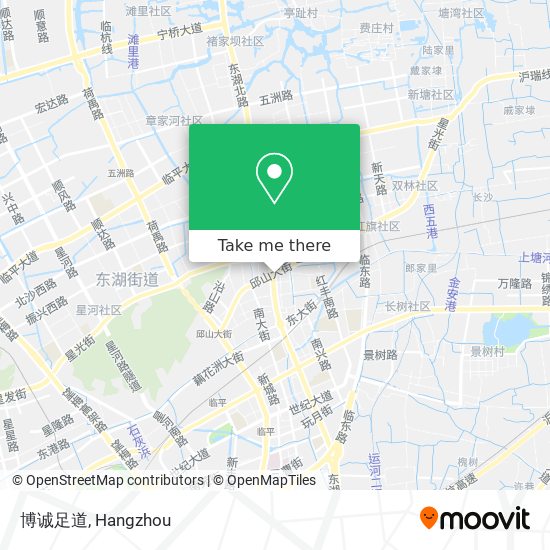 博诚足道 map