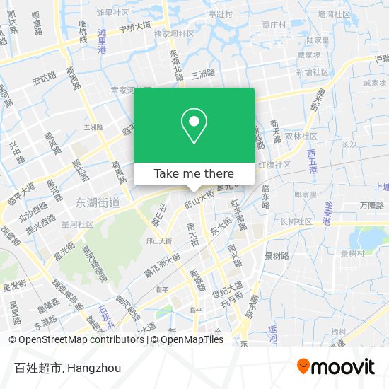 百姓超市 map