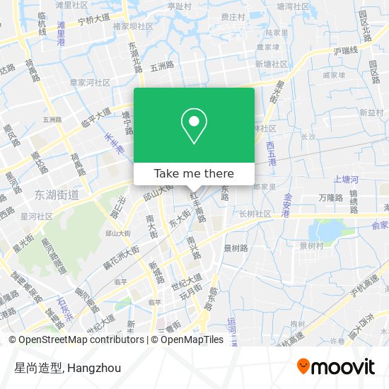 星尚造型 map