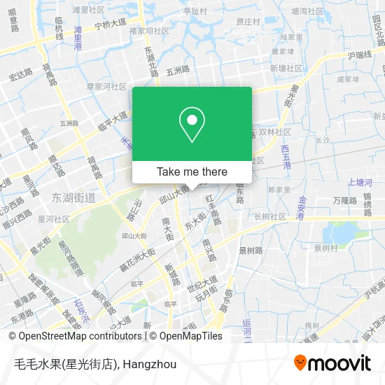 毛毛水果(星光街店) map