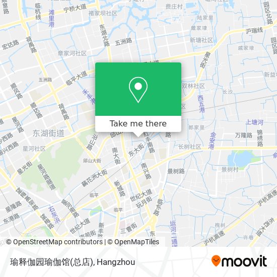 瑜释伽园瑜伽馆(总店) map