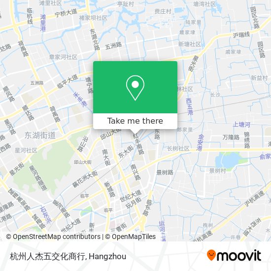 杭州人杰五交化商行 map