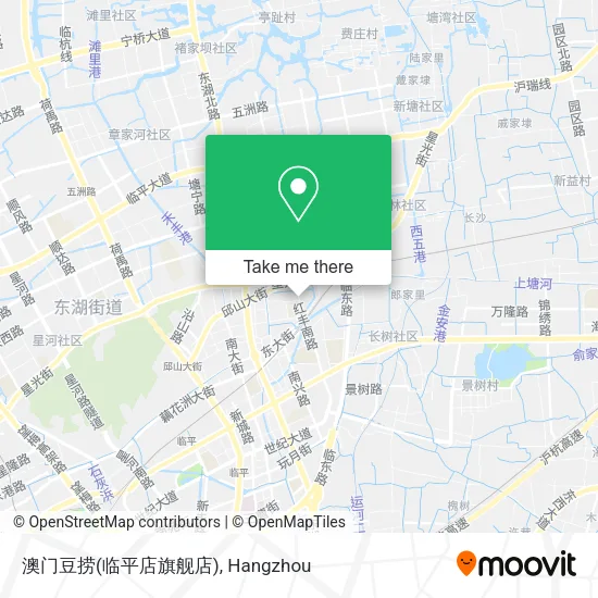 澳门豆捞(临平店旗舰店) map