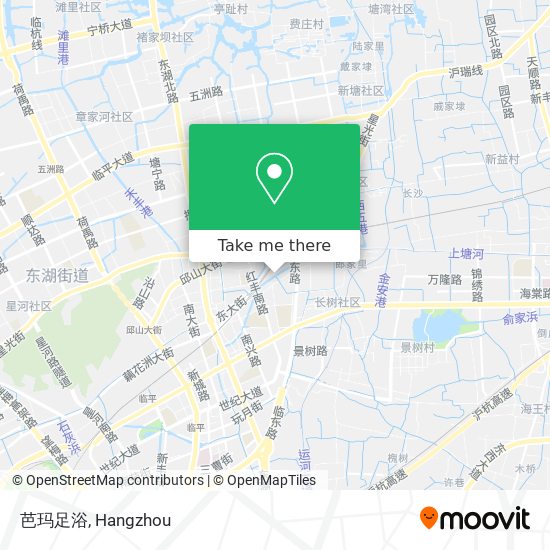 芭玛足浴 map