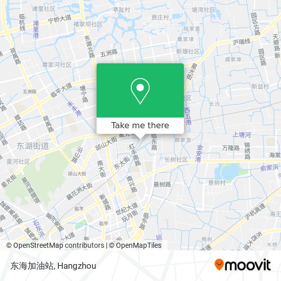 东海加油站 map