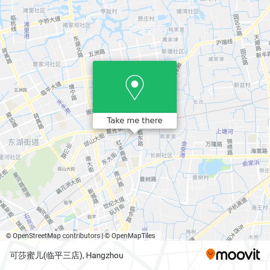 可莎蜜儿(临平三店) map