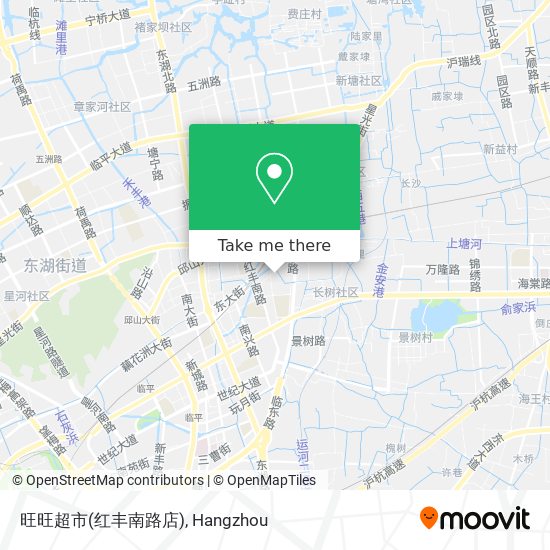 旺旺超市(红丰南路店) map