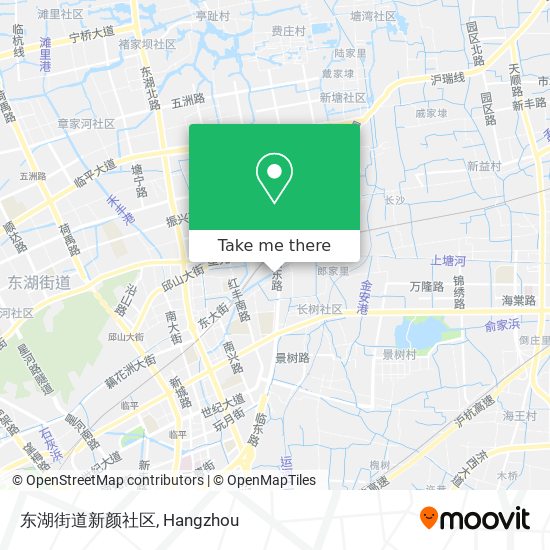 东湖街道新颜社区 map