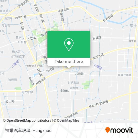 福耀汽车玻璃 map