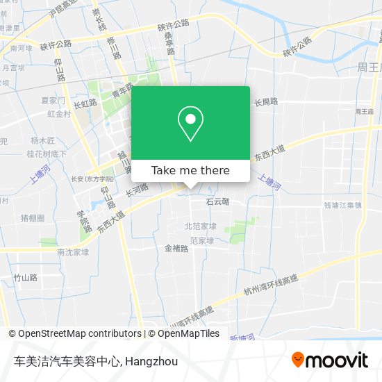 车美洁汽车美容中心 map