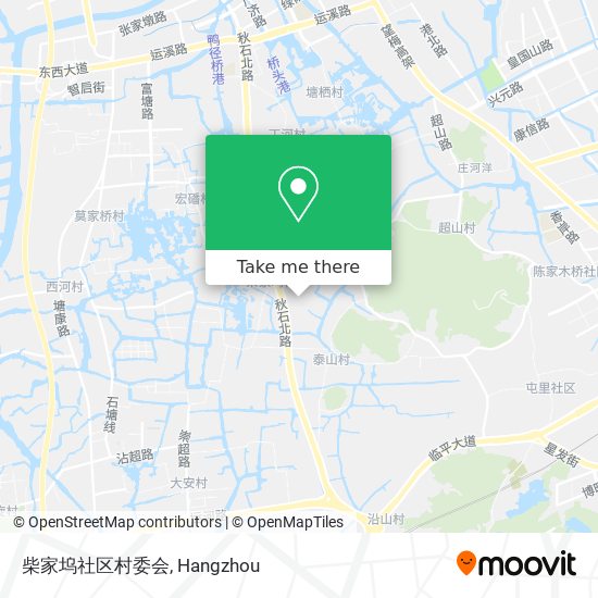 柴家坞社区村委会 map