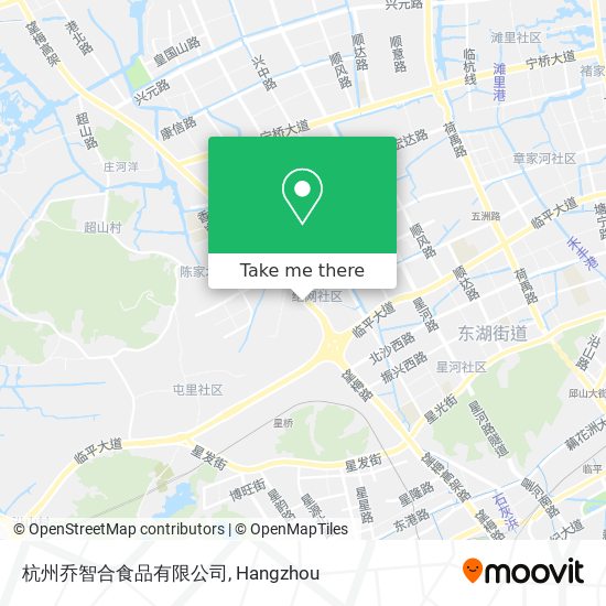 杭州乔智合食品有限公司 map