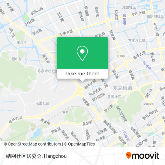 结网社区居委会 map