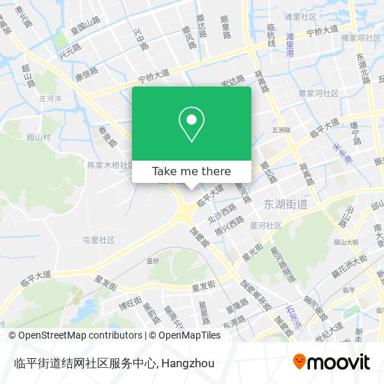 临平街道结网社区服务中心 map