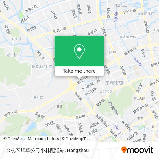 余杭区烟草公司小林配送站 map