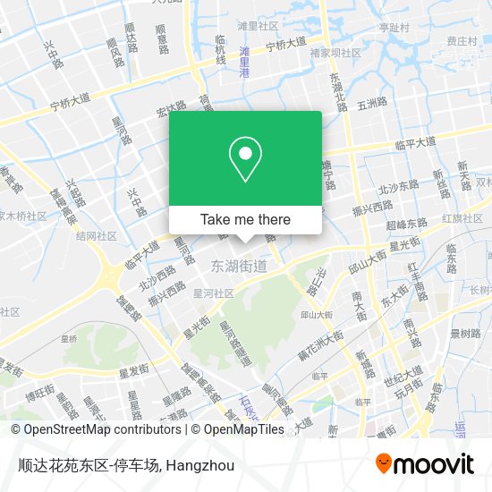 顺达花苑东区-停车场 map