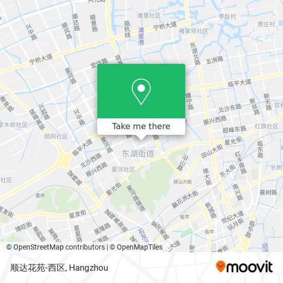 顺达花苑-西区 map