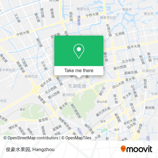 俊豪水果园 map